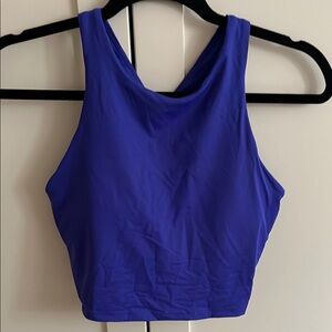 Athleta Blue Crop Top